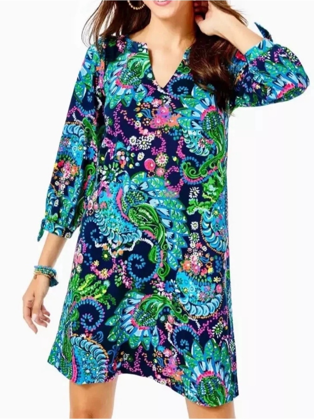 Lilly Pulitzer Cath Take Me To The Sea Dress - Size M